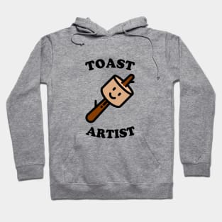 Marshmallow Toast Artist Hoodie